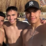 Jordhy Thompson se relaja en Viña del Mar con Joan Cruz